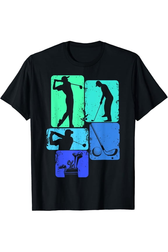 Golf Club Golfer Golfing Boys T-Shirt, Gift For Friend, Full Size S-5Xl