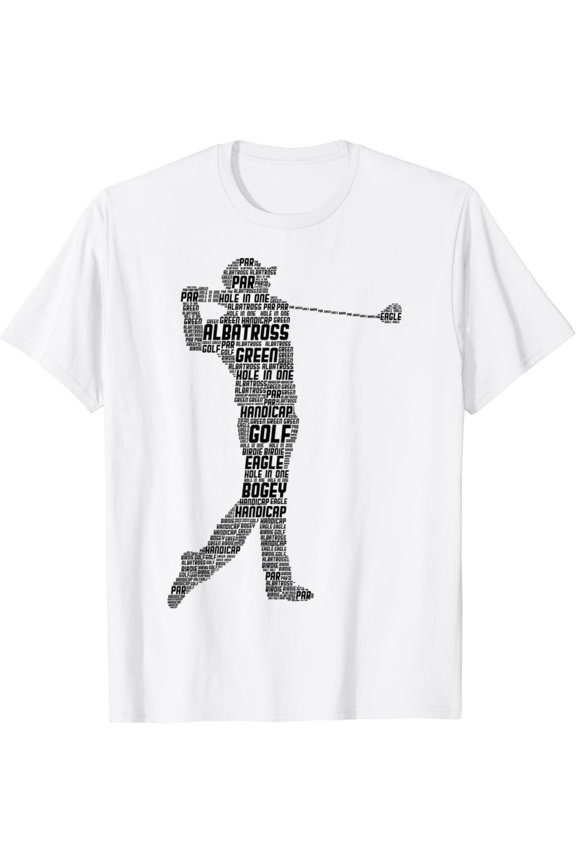 Golf Club Golfer Golfing Men Boys T-Shirt, Gift For Friend, Full Size S-5Xl