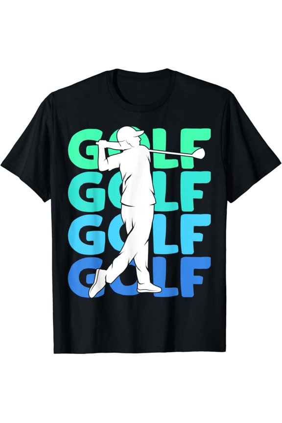 Golf Club Golfing Golfer Boys Men T-Shirt, Gift For Friend, Full Size S-5Xl