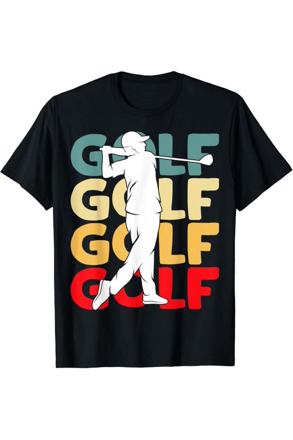 Golf Club Golfing Golfer Boys Men T-Shirt, Gift For Friend, Full Size S-5Xl