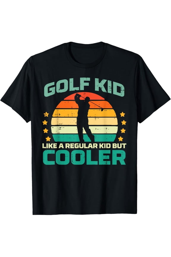 Golf Like Regular Cooler Retro Golfer Dad Men Boys T-Shirt, Gift For Friend, Full Size S-5Xl
