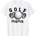 thumbnail image 1 of Sam Soft Golf Mama Hearts Golf Mom Of A Golf Player Mother T-Shirt, Gift For Friend, Full Size S-5Xl, 1 of 4