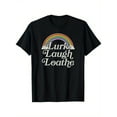 thumbnail image 1 of Sam Soft Goth Gothic Rainbow Lurk Laugh Loathe T-Shirt Full Size S-5XL, 1 of 5