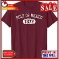 thumbnail image 1 of Sam Soft Gulf Of Mexico 1672 Gulf Of Mexico Not Us America Unisex T-Shirt 1, 1 of 5
