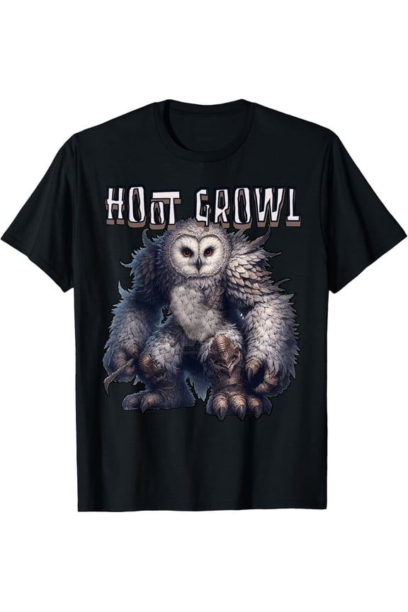 Hal Owl Half Bear Half Man T-Shirt All Size S-5XL