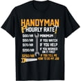thumbnail image 1 of Sam Soft Handyman Rates Per Hour Handyman Hour Rate Mechanic T-Shirt, Gift For Friend, Full Size S-5Xl, 1 of 5