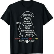 Sam Soft Happy Father's Day Best Dog Dad T-Shirt
