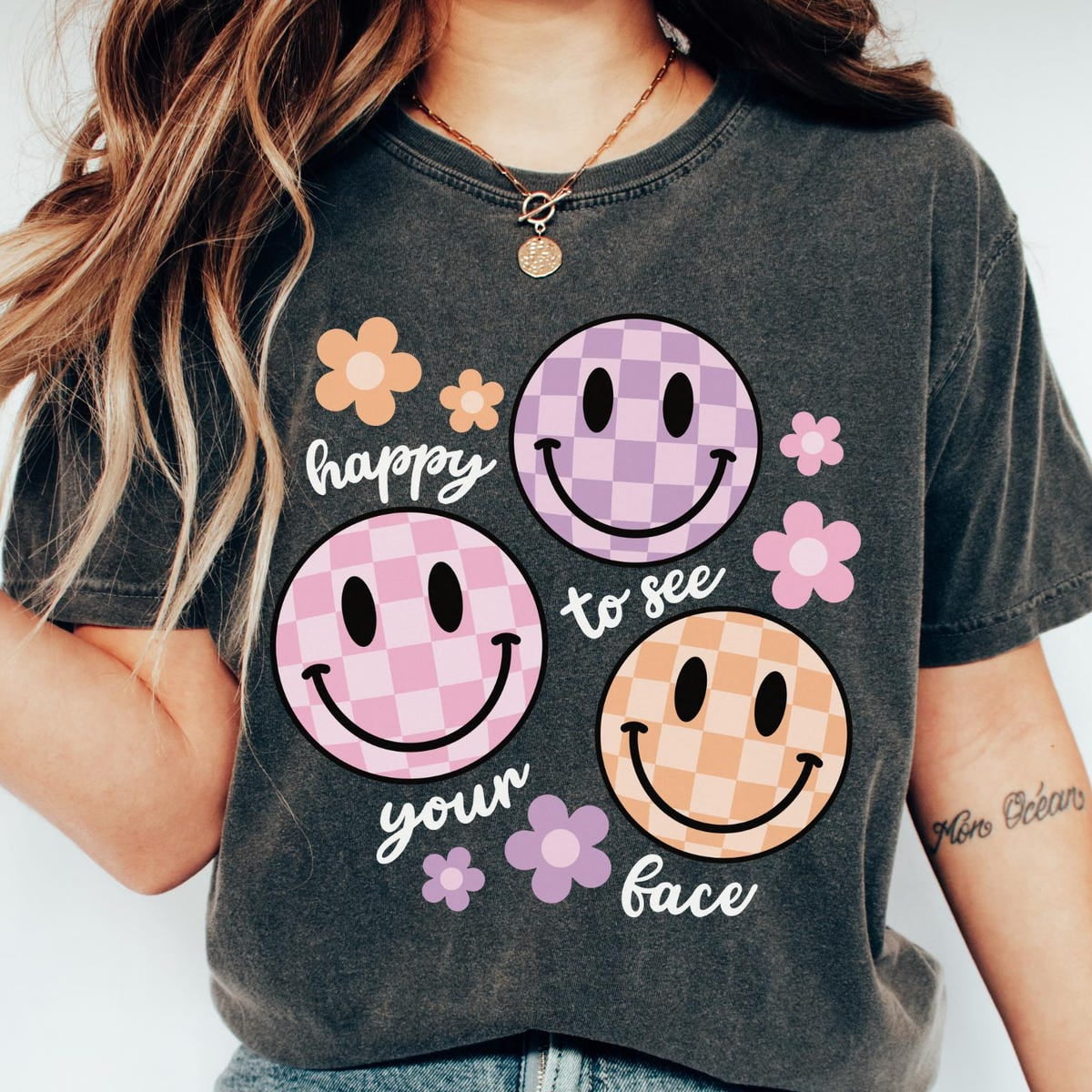 Sam Soft Happy To See Your Face Shirt, Teacher Shirt, Teacher ...