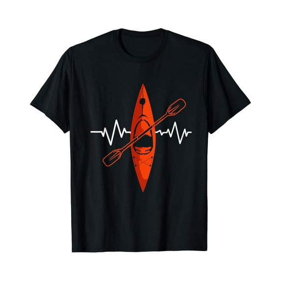 Sam Soft Heartbeat Kayak T-Shirt, Gift For Friend, Full Size S-5Xl