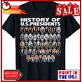 thumbnail image 1 of Sam Soft History Of Us Presidents Portraits Design 47Th Unisex T-Shirt, 1 of 5