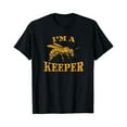 thumbnail image 1 of Sam Soft Honeybee Beekeeping Beekeeper T Shirt I'M A Keeper, Gift For Friend, Full Size S-5Xl, 1 of 5