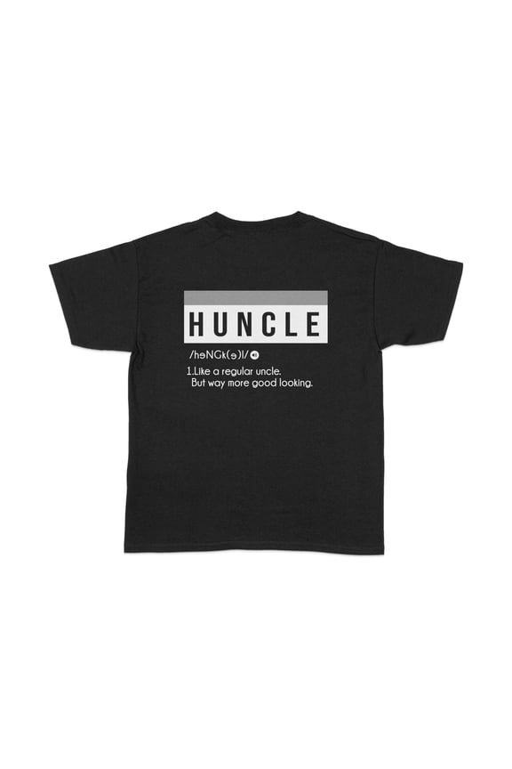 Huncle Graphic T-Shirt Uncle Definition Tee Unisex T-Shirt Witty Uncle Top Unisex Cotton Tee, Full size S-5XL