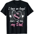 thumbnail image 1 of Sam Soft I Have An Angel In Heaven And I Call Him My Dad Memorial T-Shirt, 1 of 5