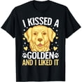 thumbnail image 1 of Sam Soft I Kissed A Golden Retriever And I Liked It T-Shirt, 1 of 5