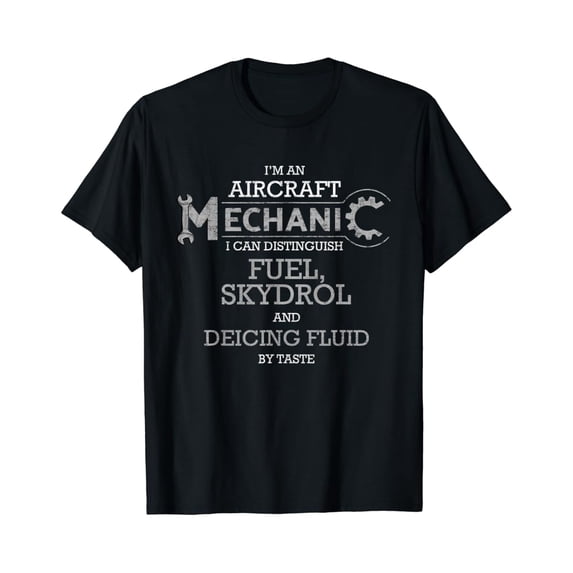 Sam Soft I'M An Aircraft Mechanic T-Shirt | Airplane Mechanic Gifts Full Size S-5Xl