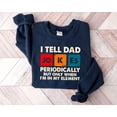 thumbnail image 1 of Sam Soft I Tell Dad Jokes Periodically But Only When I'm In My Element Sweatshirt, Dad Jokes Sweater, Dad , Father Sweater, Gift For Dad, 1 of 5