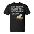 thumbnail image 1 of Sam Soft I Want To Be So Full Of Christ That If A Mosquito Bites Me Unisex T Shirt, 1 of 5