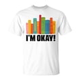 thumbnail image 1 of Sam Soft Im Ok Bookworm Book Reading Bibliophile Bookish Reading Designs Gifts Unisex T Shirt, 1 of 4