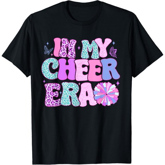 Sam Soft In My Cheer Era Cheerleader Cheerleading Women Girls T-Shirt Full Size S-5Xl