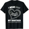 thumbnail image 1 of Sam Soft In My Memory Of My Brother Brain Cancer Awareness T-Shirt Full Size S-5XL, 1 of 5