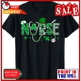 thumbnail image 1 of Sam Soft Irish Nurse St Patricks Day Scrub Saint Paddys Nurses Men Women T-Shirt, 1 of 5