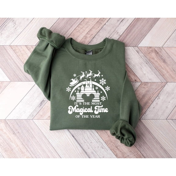 Sam Soft It’S The Most Magical Time Of The Year Sweatshirt, Tis The Season Sweatshirt, Family Trip Shirt
