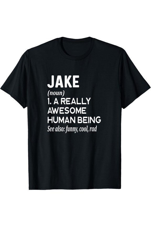 Jake Name - Name Definition - First Name Dictionary T-Shirt Full Size S-5XL