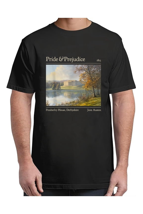 Jane Austen Pemberley 250th Anniversary And Prejudice S-4XL T-Shirt All Size S-5XL
