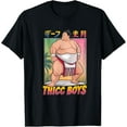 thumbnail image 1 of Sam Soft Japan Sumo Wrestling Wrestler Mawashi Thicc Boys T-Shirt, Gift For Friend, Full Size S-5Xl, 1 of 5