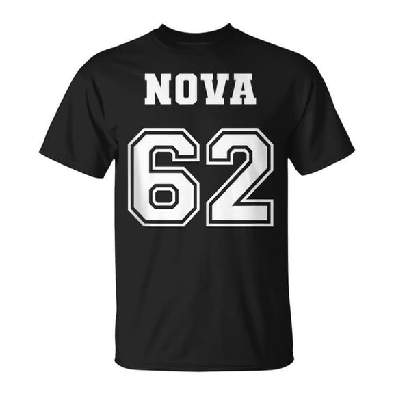 Sam Soft Jersey Style Nova 62 1962 Classic Old School Muscle Car Unisex T Shirt