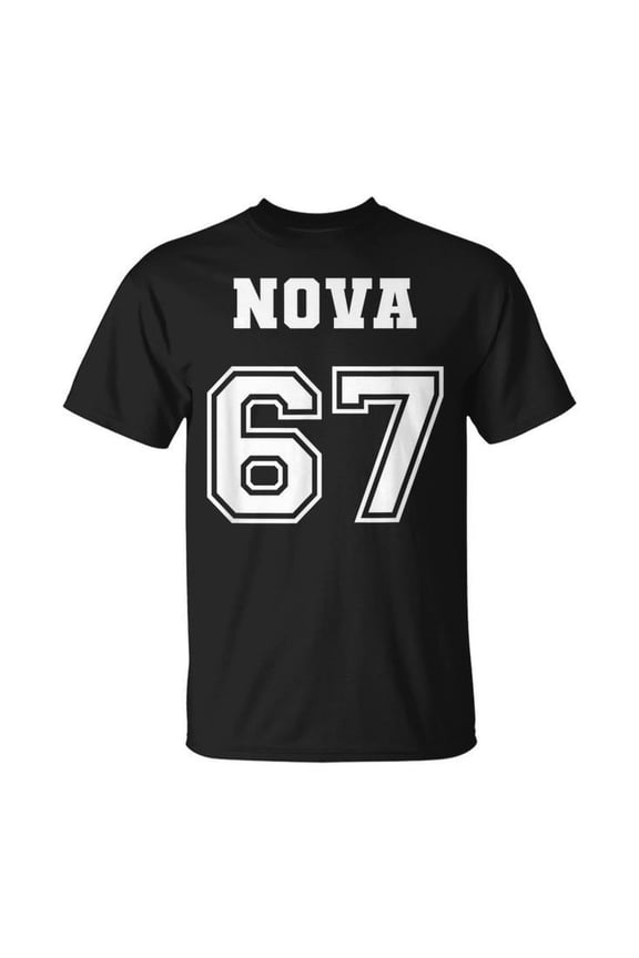 Jersey Style Nova 67 1967 Classic Old School Muscle Car Unisex T Shirt
