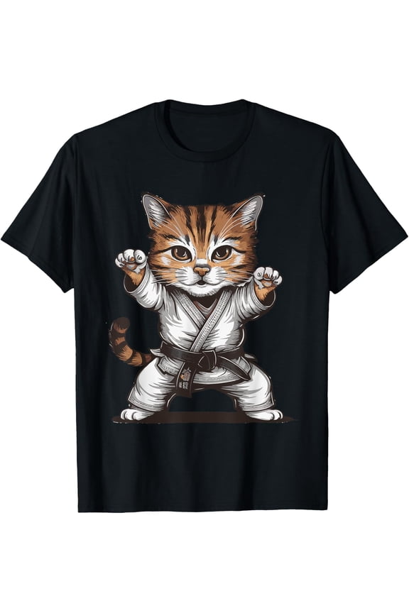 Jiu Jitsu Cat T-Shirt Cat Jiu Jitsu BJJ Brazilian Jiu Jitsu