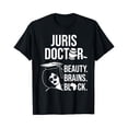 thumbnail image 1 of Sam Soft Juris Doctor of Jurisprudence Black Law School Graduation T-Shirt, 1 of 5
