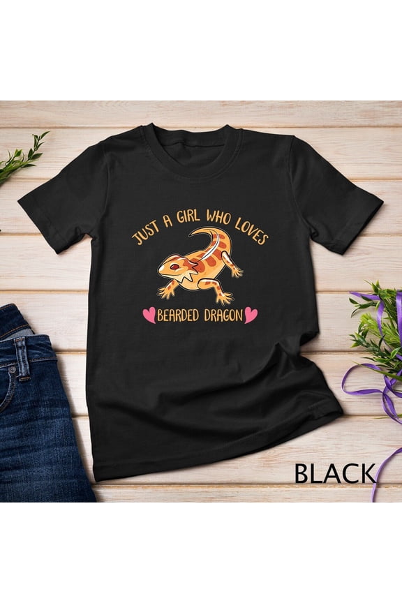 Just A Girl Who Loves Iguanas Iguana Lizard Girl Unisex T-Shirt