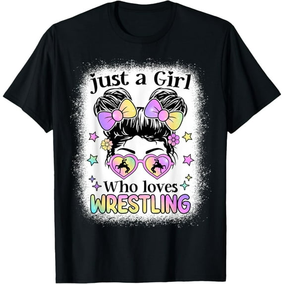 Sam Soft Just A Girl Who Loves Wrestling Wrestler Wrestle T-Shirt, Gift For Friend, Full Size S-5Xl