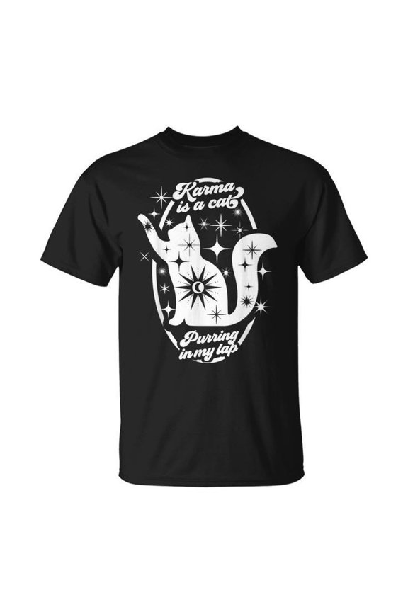 Karma Boyfriend Vibe Cat Lover T Shirt Gift For Him Her
