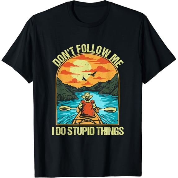 Sam Soft Kayak Don'T Follow Me Rafting Kayaking T-Shirt, Gift For Friend, Full Size S-5Xl