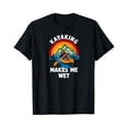 thumbnail image 1 of Sam Soft Kayaking Makes Me Wet - Great Gift For The Kayak Fan - White T-Shirt, Gift For Friend, Full Size S-5Xl, 1 of 5