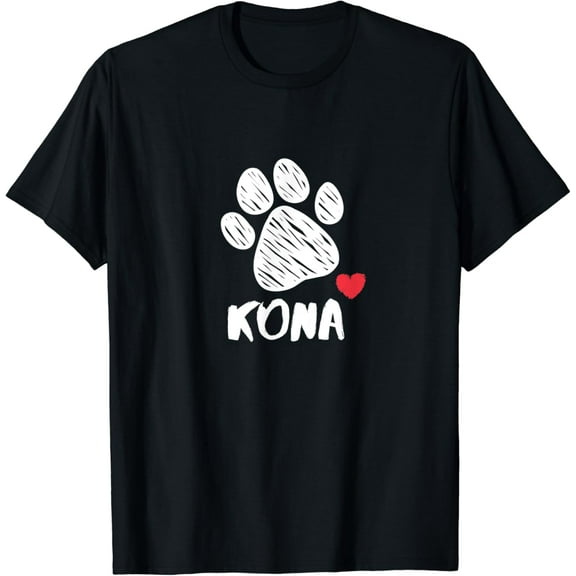 Sam Soft Kona My Dog Kona I love My Dog Kona Puppy Love Dog Lover T-Shirt