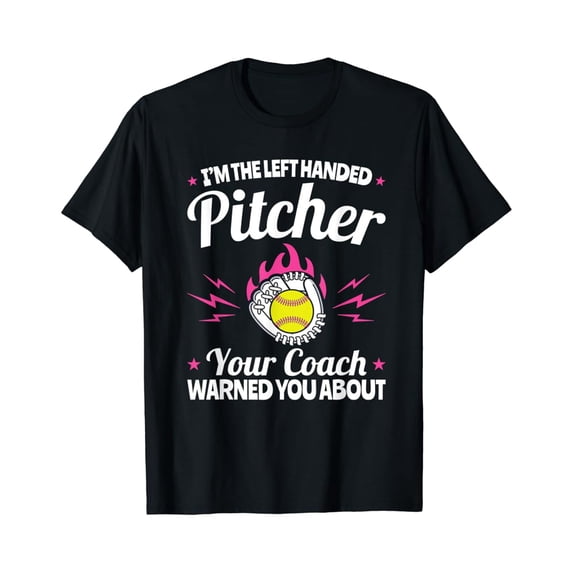 Sam Soft Lefty Southpaw - I'M The Left Handed Softball Pitcher T-Shirt, Gift For Friend, Full Size S-5Xl