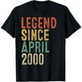 thumbnail image 1 of Sam Soft Legend 2000 25Th Birthday Gifts For Men Women 25 Year Old T-Shirt Full Size S-5XL, 1 of 5