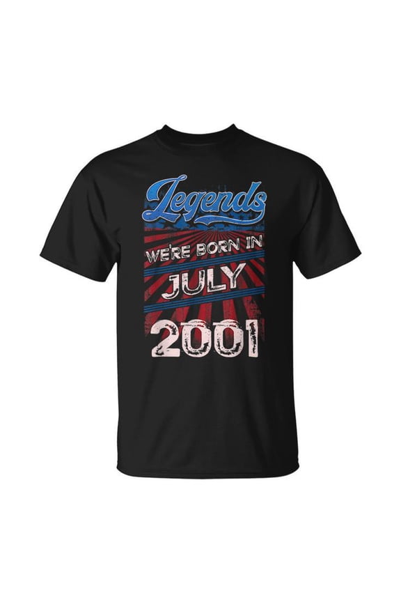 Legends Were Born In July 2001 18Th Birthday Gift Unisex T Shirt