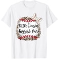 thumbnail image 1 of Sam Soft Leopard Baseball Little Cousin Biggest Fan T-Shirt Full Size S-5XL, 1 of 4