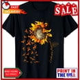 thumbnail image 1 of Sam Soft Leukemia Awareness Sunflower Cancer Supporter Unisex T-Shirt, 1 of 5