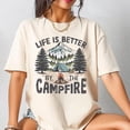 thumbnail image 1 of Sam Soft Life Is Better By The Campfire, Camp Crew Shirt, Camp Fire Shirt, Camping Squad Tee, Bonfire Nights Shirt, Happy Camping Shirt, Camper ShirtFull Size S-5XL, 1 of 4