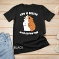 thumbnail image 1 of Sam Soft Life Is Better With A Guinea Pig Love Guinea Pigs Unisex T-Shirt, 1 of 5