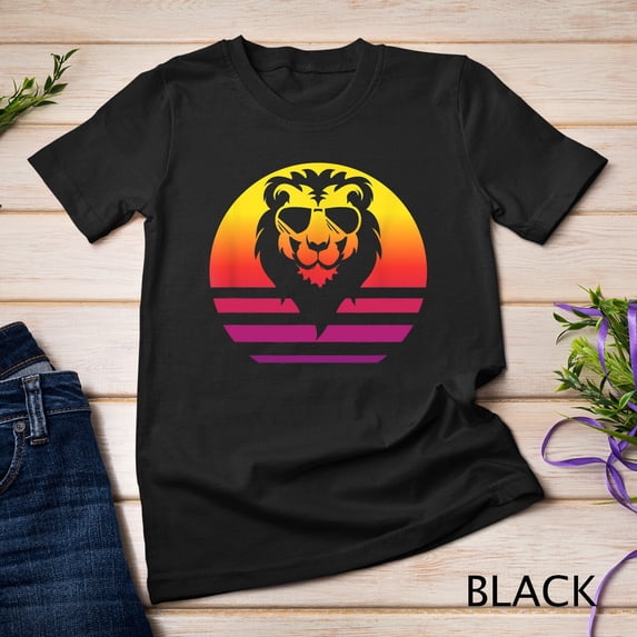 Sam Soft Lion Retro Style Vintage T-Shirt Unisex T-Shirt