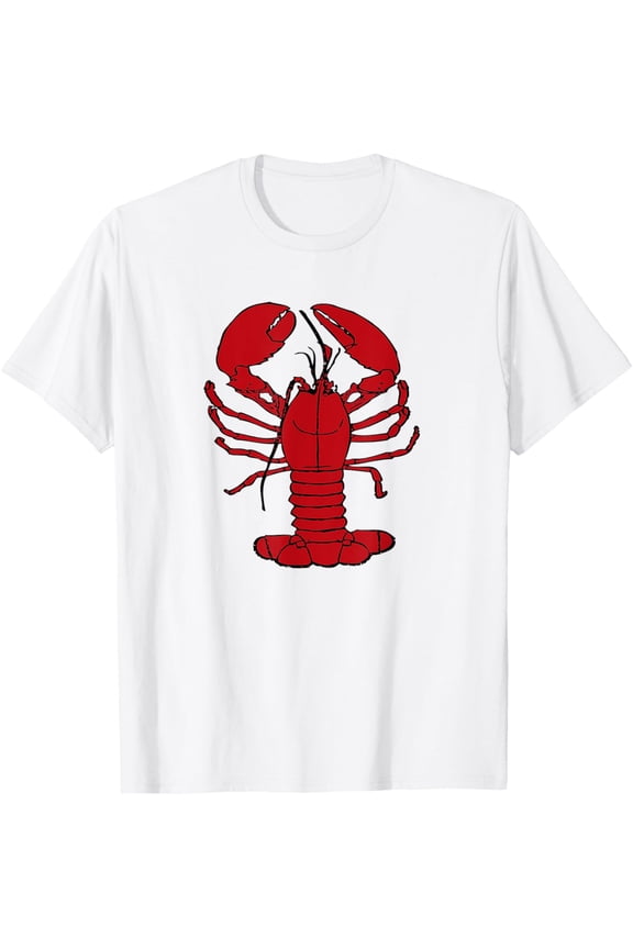 Lobster Costume Shirt Sea Life Animal Theme Party T-Shirt