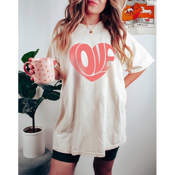 Sam Soft Love Heart Love's Day Shirt, Love Tee, Love's Day T-Shirts For Woman, Cute Love Shirt, Love's Day Gift