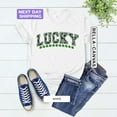 thumbnail image 1 of Sam Soft Lucky St. Patrick's Day Shirt, Cute Lucky Shirt, Lucky Tee, Four Leaf Clover Shirts, St. Patrick’s Day Tee, Womens St. Patrick's Day Shirt, 1 of 2